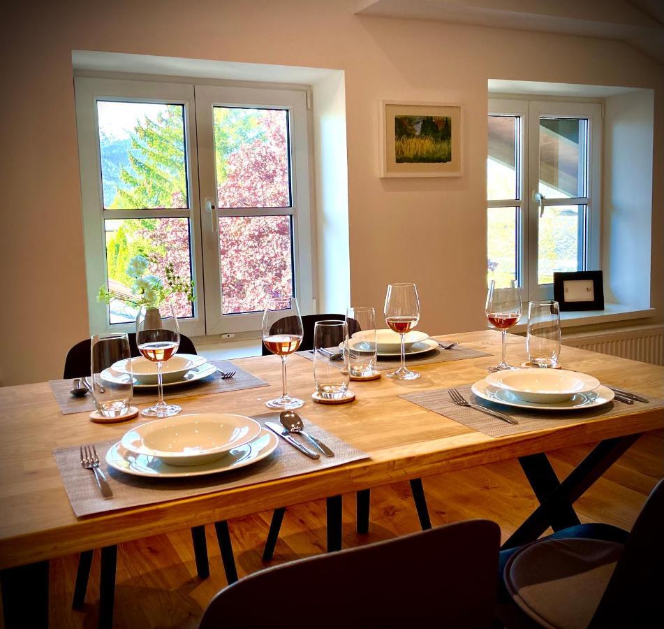 Moderne Ferienwohnung Hubert Neuper Im Zentrum Von Bad Mitterndorf Extérieur photo